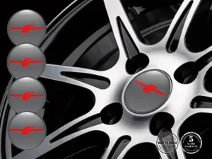 Subaru Gewölbte Aufkleber Stil Luxus Felgenlogos